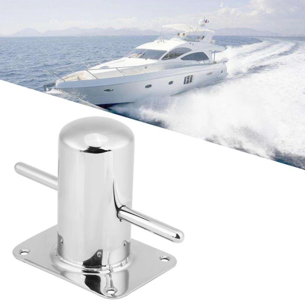 

Durable Mooring Bit Accessories Replacement Boat Marine Post For Yacht Stainless Steel Cross Bollard Practical Polished