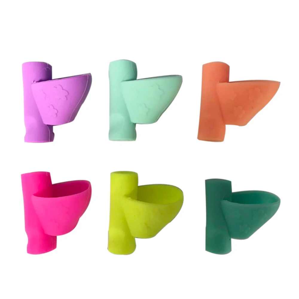 1 шт. ручка для карандаши случайный цвет правой руки помогает детям научиться