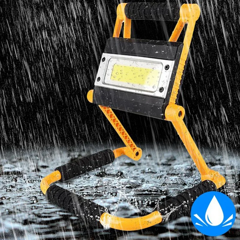 저렴한 Led 휴대용 스포트라이트, 슈퍼 밝은 Led 작업 조명 충전식 야외 캠핑 램프 Led 손전등