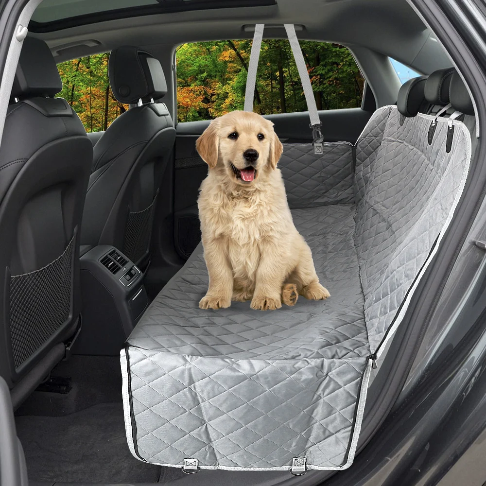 barato Leepee Zíper Hammock Coxim Pet Protector Portador De Animais Estimação Ferramenta Vista Frontside Malha Traseira Do Carro Assento De Volta Esteira Do Cão Assento De Carro Capa