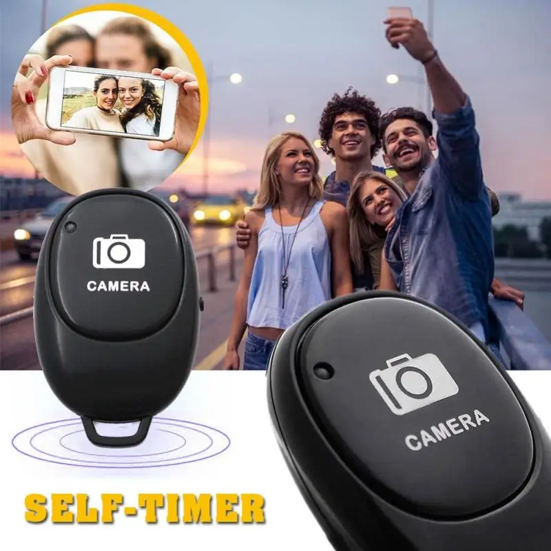 

Bluetooth Wireless Selfie Button Clicker Bluetooth Camera Button Shutter Remote for Android IOS Smartphone Selfie artifact Contr
