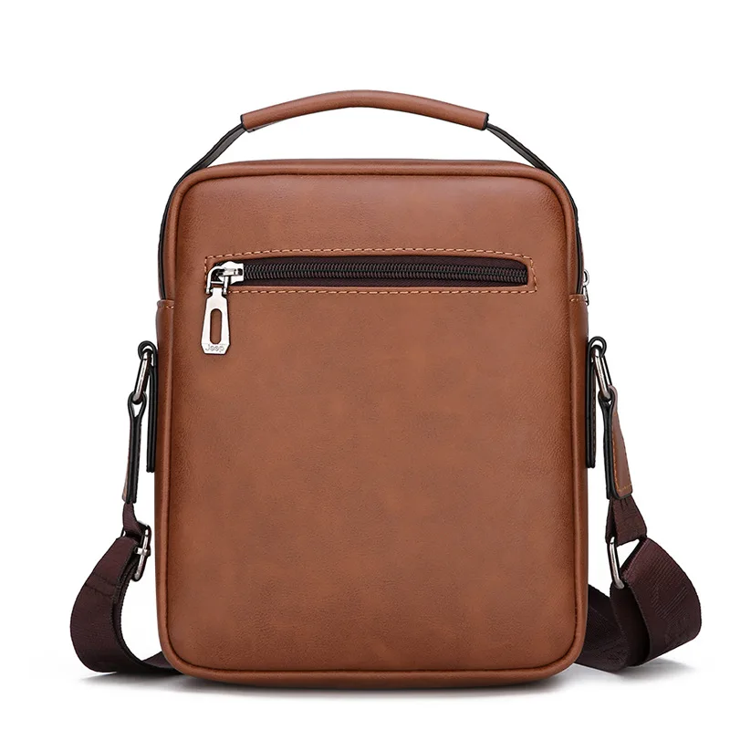 Роскошная брендовая винтажная сумка мессенджер мужская кожаная на плечо