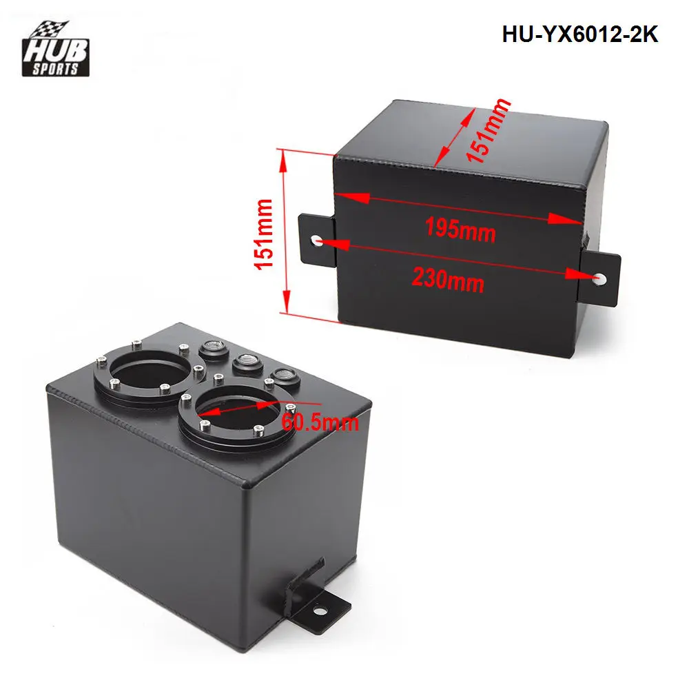 Внешний топливный насос 044 заготовка из анодированного алюминия бак для