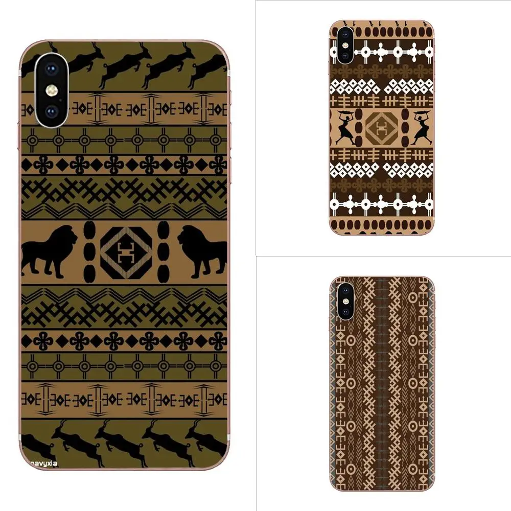 Африканский ацтекский этнический Доминант для Apple iPhone X XS Max XR 4 4S 5 5C 5S SE 6 6S 7 8 Plus