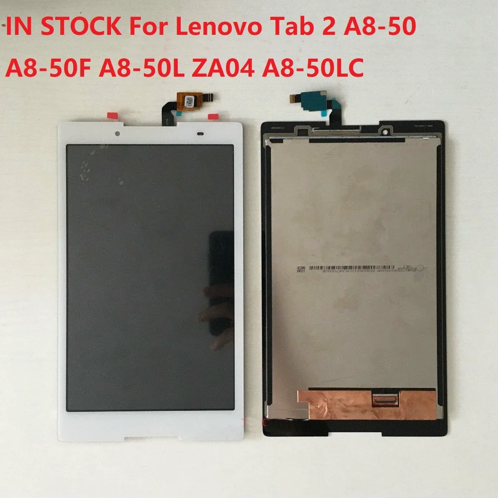 ЖК-дисплей 8 дюймов для Lenovo Tab 2 A8-50 A8-50F A8-50L ZA04 с сенсорным экраном и дигитайзером