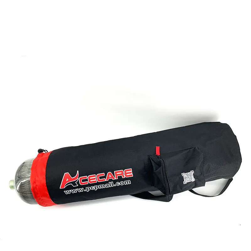 Preise AC109005 Scuba Pcp Tasche Aluminium Sauerstoff Tank Pcp Luftgewehr 9L 4500Psi Carbon Faser Tank Unterwasser Gun Harpune Speerfischen