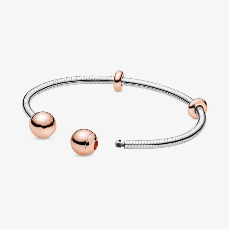 BBee Base Snake Chain Openwork Open Pan Bangle Bracelets Fit Bracelet Fashion Charm Women for Love Gifts | Украшения и аксессуары