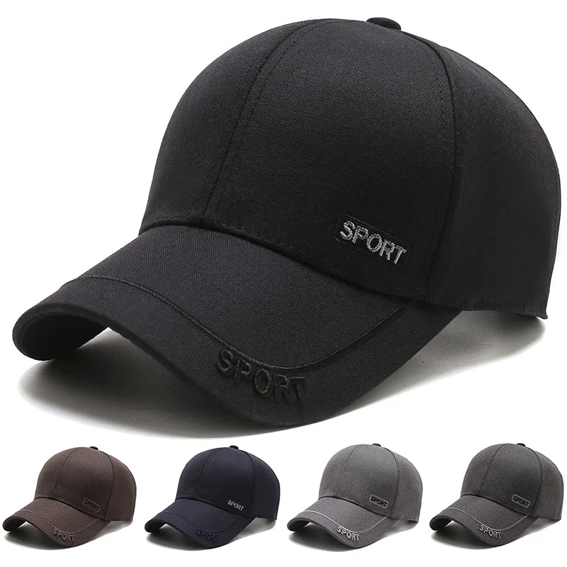 

Men's Women's Caps Baseball Cap For Men Spring And Autumn Father Baseball Middle-aged Old People Outdoor Casual Sunscreen