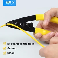 tri hole fiber stripping pliersthree holes fiber optic stripper clamp optical cable wire scissors tools kits