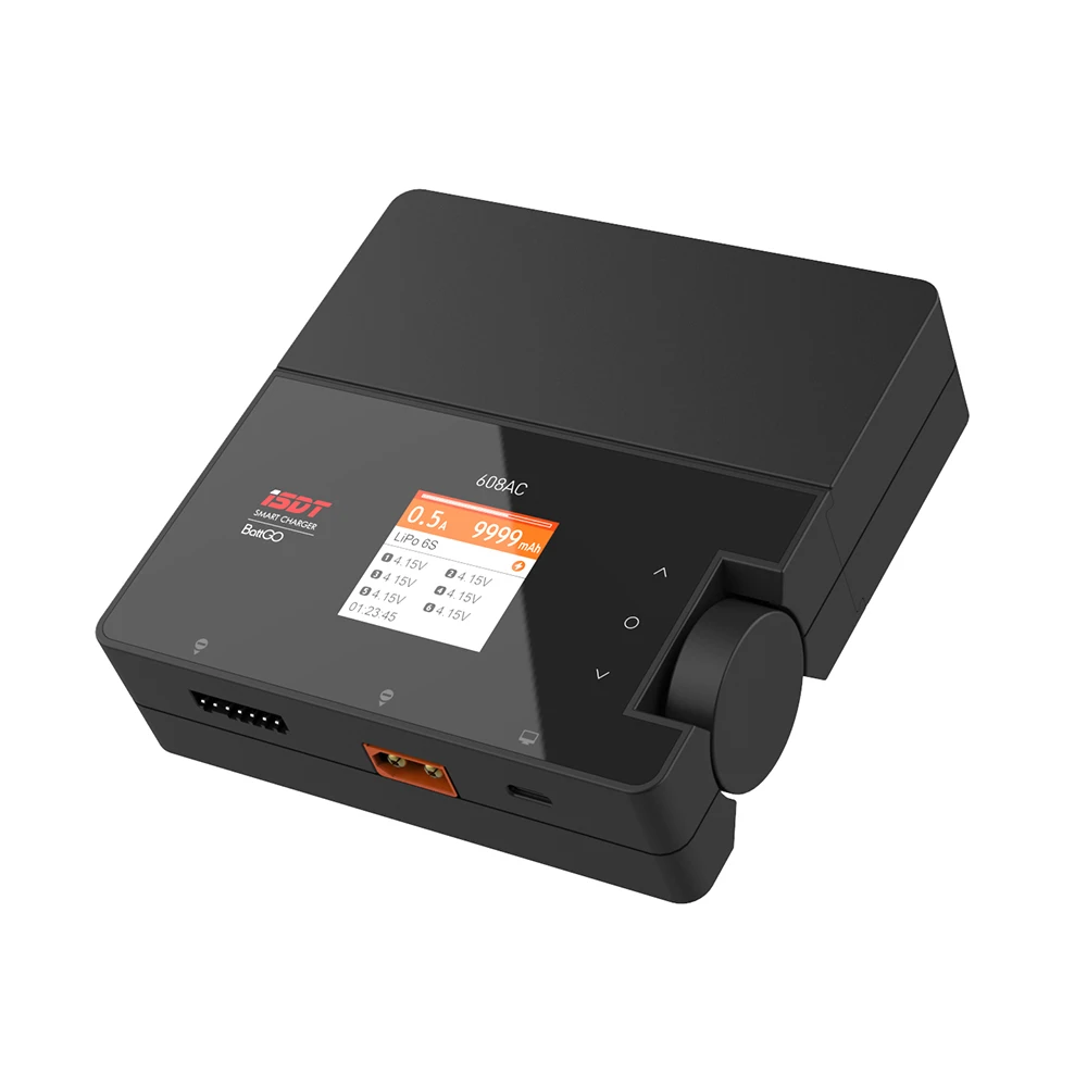 ISDT 608AC AC 60 Вт DC 200 8A BattGo умное зарядное устройство СОП со съемным блоком