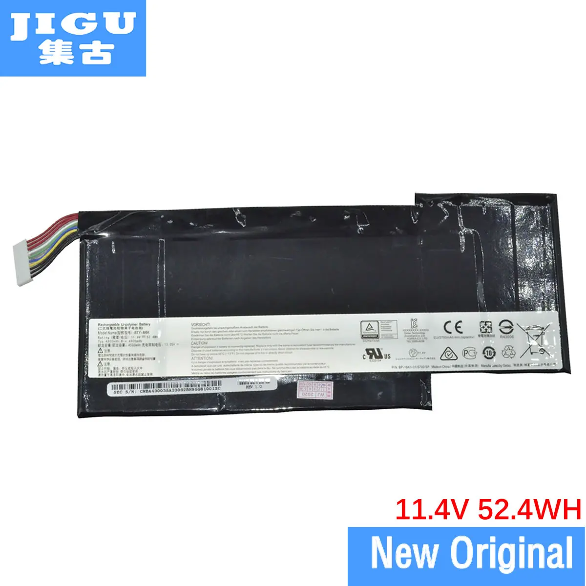 

JIGU BTY-M6K Original Battery for MSI MS-17B4 MS-16K3 GF63 GF75 Thin 3RD 8RC 9SC GF65 Thin 9SE/SX Thin 8RD 8RD-031TH 8RC