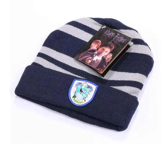 Шапка Harri Gryffindor/Слизерин/Hufflepuff/Ravenclaw, шляпа Гарри, карнавальные костюмы для детей, подарок на Хэллоуин SN118 - Цвет: Ravenclaw Hat