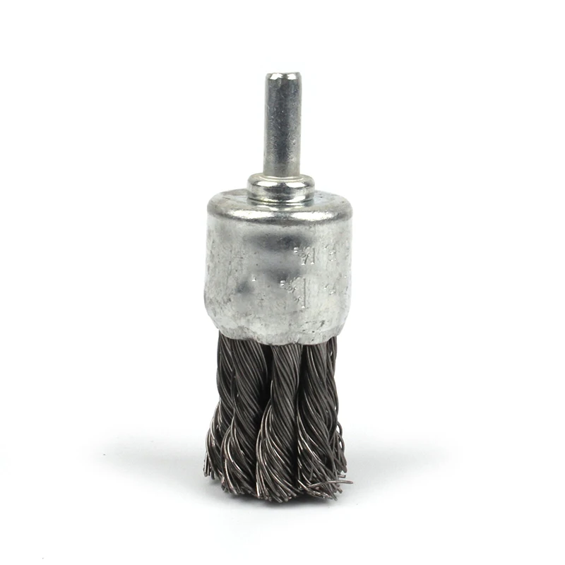 

Wire Knot End Brush Rust Removal Tool Steel W/ Shank For Die Grinder Drill Sale