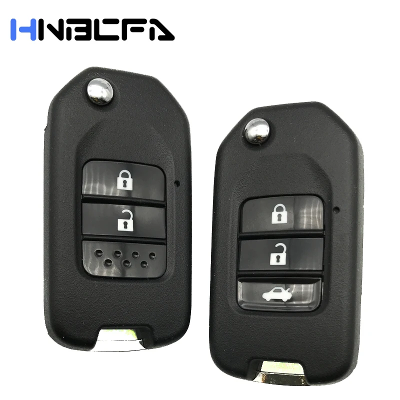 

2/3 Buttons Remote Key For Honda Accord Civic 2015 Fit XRV City Greiz Marina Wisdom Jazz Flip Folding Original Shell Fob