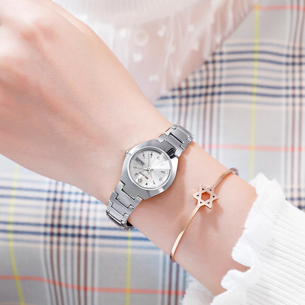 Часы наручные ARLANCH для влюбленных брендовые Роскошные Кварцевые с календарем