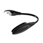 Мини Гибкий клип-на яркий свет книги ноутбук белый LED книга чтения свет лампы компактный портативный Студенческая лампа для общежития