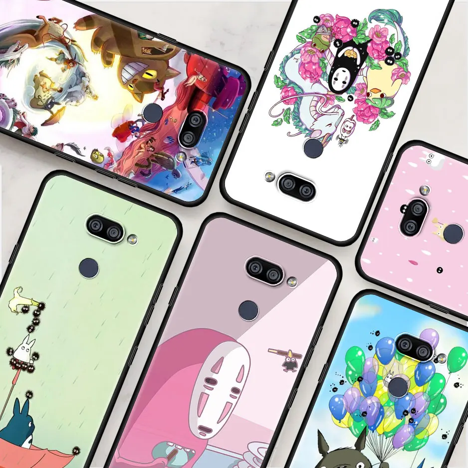 

Studio Ghibli Spirited Away Totoro Phone Case For LG K40 K40S K41S K50S K61 G6 G7 G8 (Thin Q)K50 K42 K52 K71 Silicone Coque