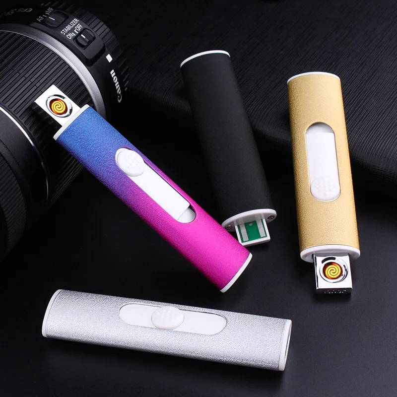 USB плазменная зажигалка ветрозащитная Вольфрамовая перезаряжаемая Электронная