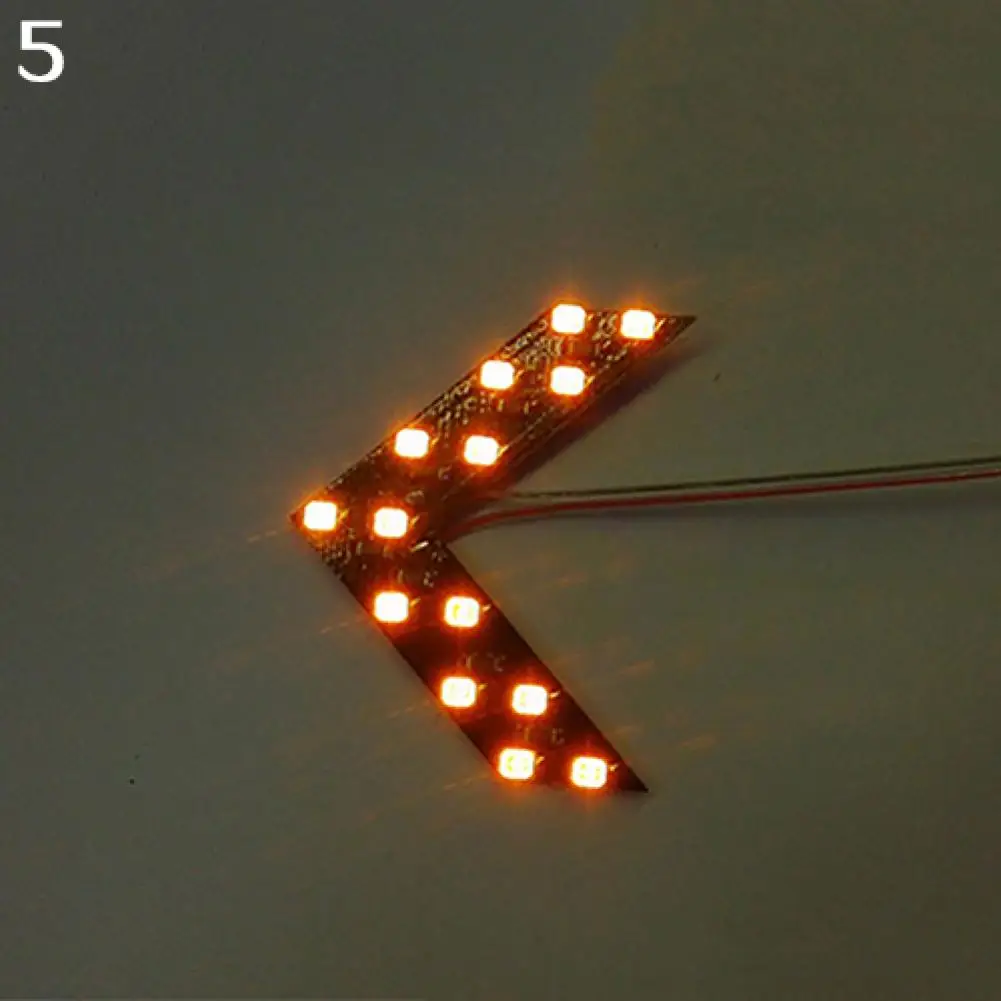 

HOT 14 SMD LED Arrow Panel for Car Rear View Mirror Indicator Turn Signal Light