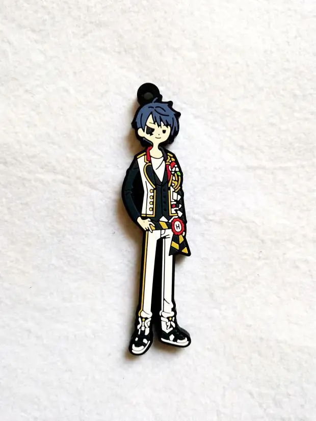 

Twisted Wonderland Keychain Game Fans Gift Bag Decoration Key Chain Jack Howl Rook Hunt Lilia Vanrouge Strap Rubber Keyring