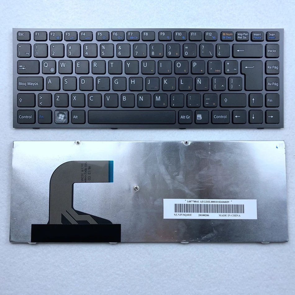 Германия с подсветкой латинская Клавиатура для ноутбука Sony VPC S VPCS S11 S12 S13 PCG 51113M 51112