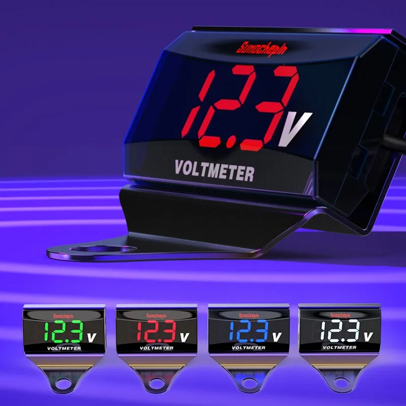 

DC10 —150V Electric battery car motorcycle voltmeter M3 modified accessories external LCD voltmeter