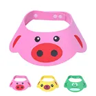 Детская ванночка шампунь Кепки прочный козырек шапка Регулируемый Baby Shower защиты глаз воды-доказательство Splashguard мытья волос Щит для младенцев