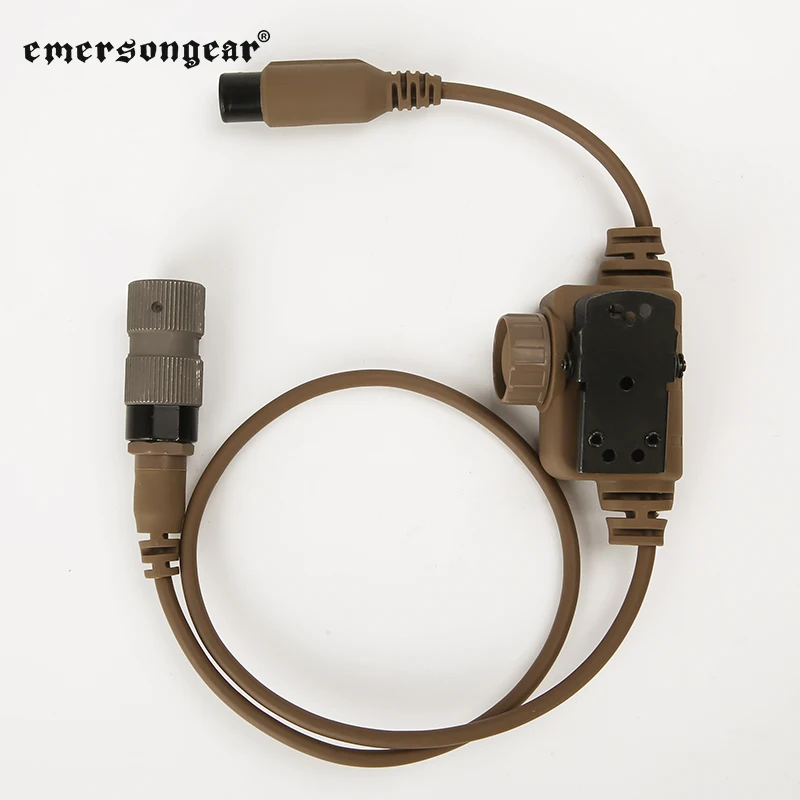 Emersongear тактические FCS RAC Выделенные PTT 6 контактов для TCA TRI PRC-148/152 Airsoft ComTac 3 ach