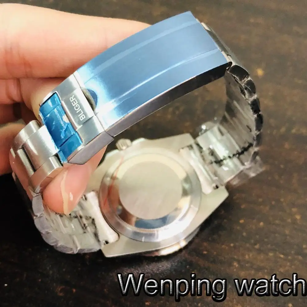 Часы мужские автоматические из сапфирового стекла 40 мм | Наручные часы