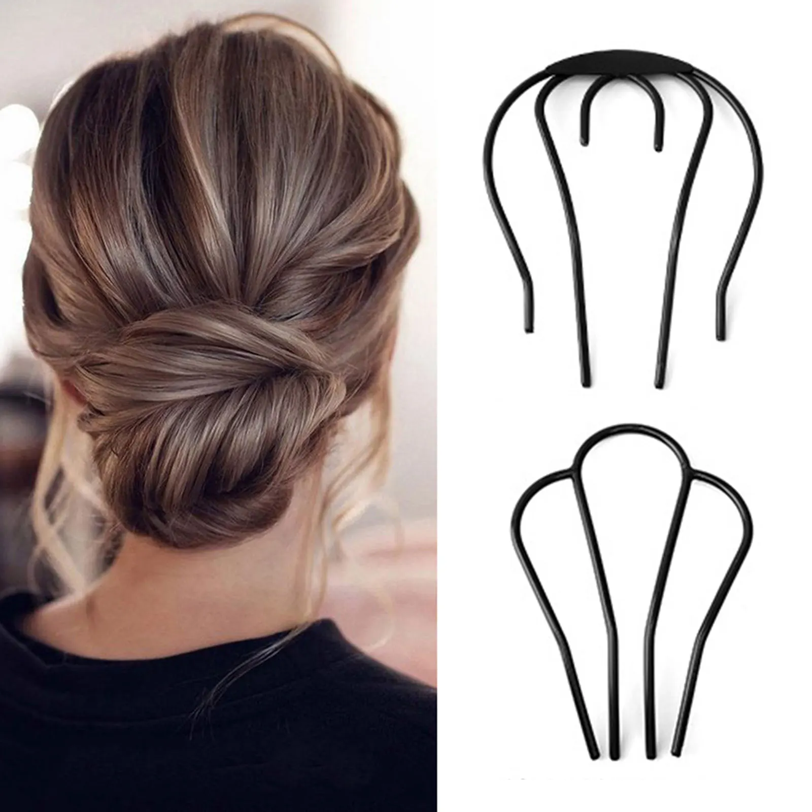 

Fashion Hair Twist Styling Clip Stick Bun Maker DIY Hair Braiding Tools Hair Accessories Women Braider Hairstyle Tools