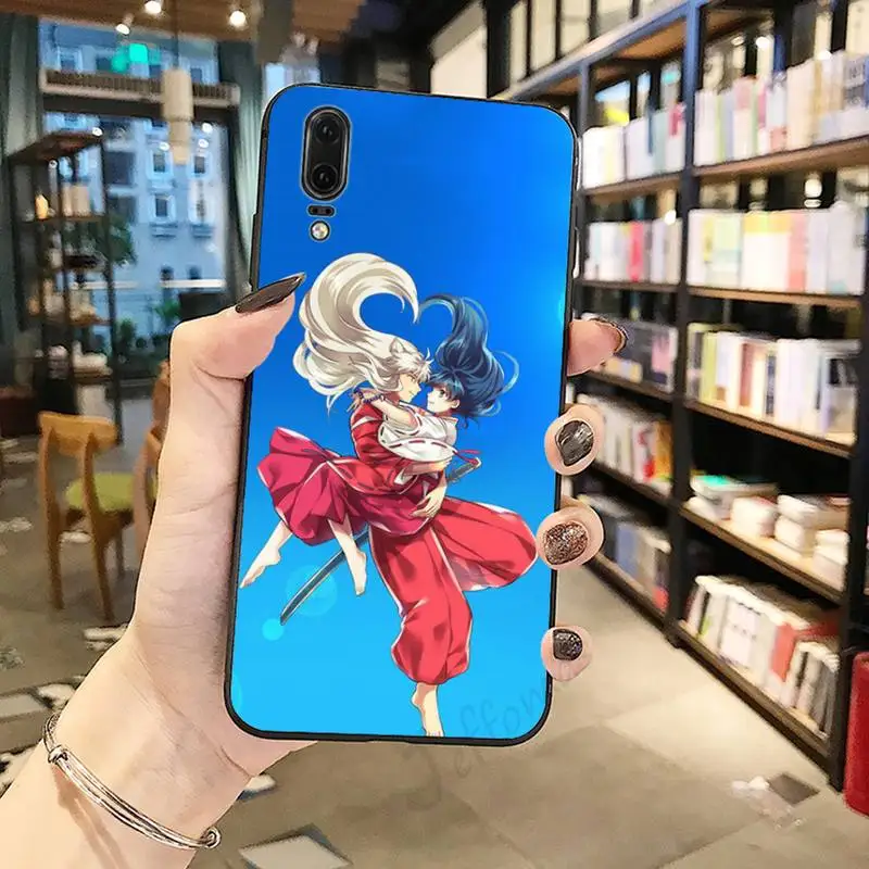 

Anime Inuyasha Sesshoumaru Kagome Phone Case For Huawei honor Mate P 10 20 30 40 Pro 10i 9 10 20 8 x Lite