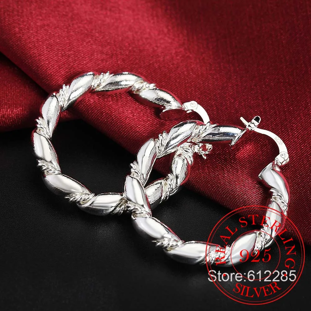 2020 промо акция! 925 стерлингового серебра серьги свадебные украшения аксессуары