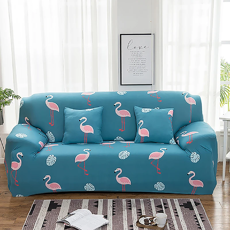 

Living room sofa cover elastic stretch fully wrapped sofa cover L-shaped dustproof non-slip sofa cover 1/2/3/4 seat