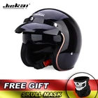 Мотоциклетные винтажные шлемы для езды на солнцезащитном козырьке, полушлем для электрического скутера, мотоциклетные шлемы, одобренные DOT, Moto Casco