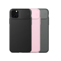 for apple iphone 11 pro max nillkin camera protection slide cover back shell camshield case matte non slip