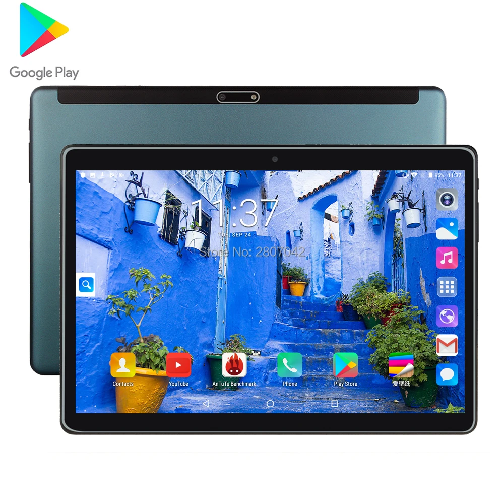 Фирменный новый оригинальный 10 дюймовый планшет Android 9 0 Google Market 3G телефон с двумя
