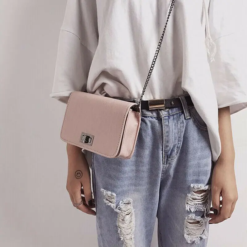 2019 модная трендовая женская сумка через плечо с маленькой цепочкой тоут