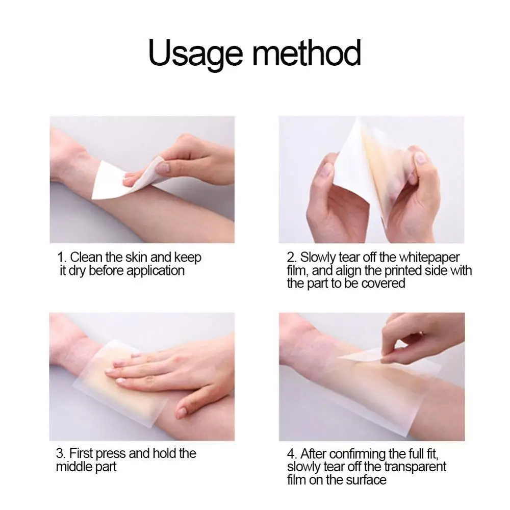 Супер невидимая лента для татуировок и шрамов 6 цветов оптовая продажа