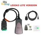 Lexia3 PP2000 V7.83 прошивки 921815C Lexia 3 OBDII диагностический инструмент LEXIA-3 для Citroen для Peugeot