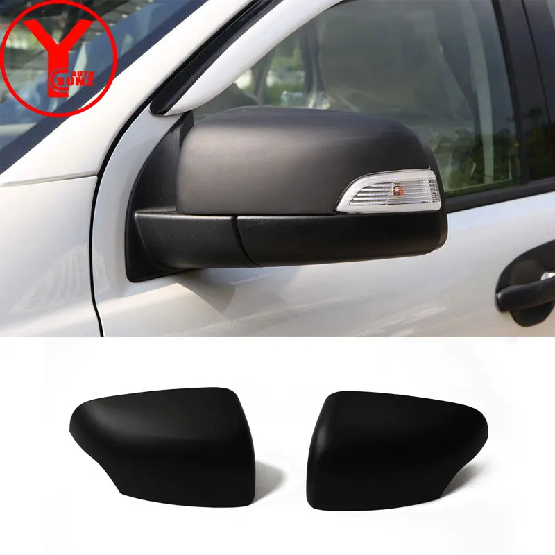 Черные автомобильные аксессуары YCSUNZ из АБС пластика чехол для зеркала заднего