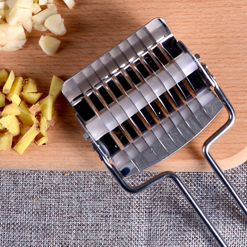 

1Pc Gadgets Stainless Steel Onion Chopper Slicer Garlic Coriander Cutter Cooking Tools Kitchen Accessories 16.8*7.4cm