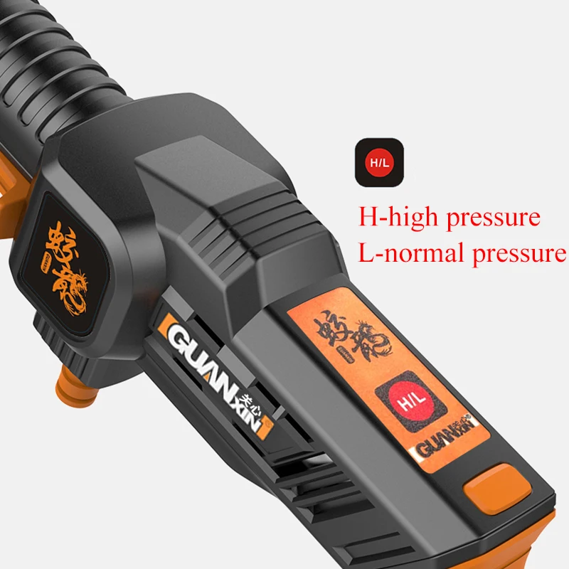 للبيع 25000mAh مدفع المياه الكهربائية ارتفاع ضغط آلة غسل سيارات ل 18650 ماكيتا رغوة مولد اللاسلكي المحمولة مضخة المياه بالوعة باركسايد
