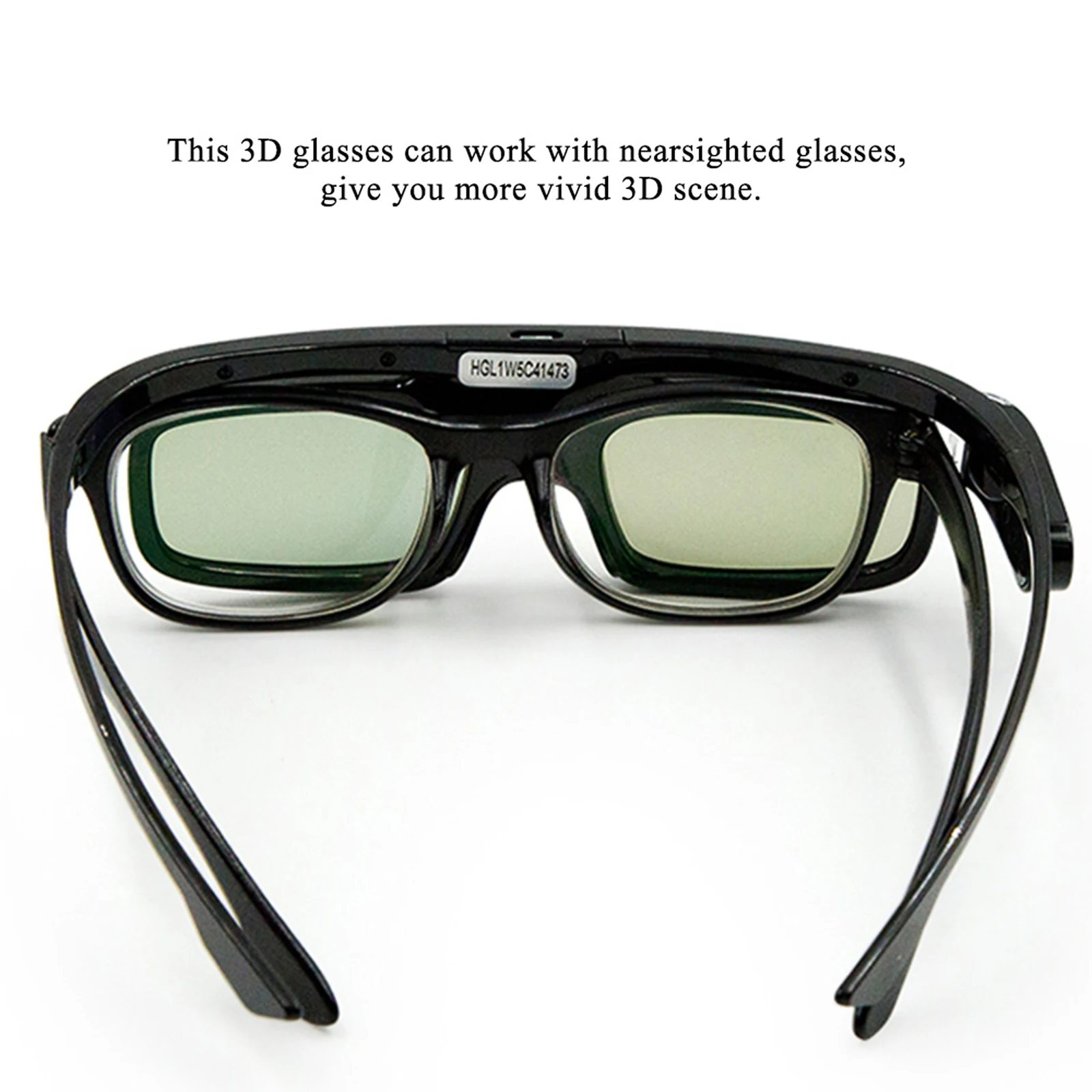 3d-очки GL1800 с активным затвором перезаряжаемый проектор DLP-Link для всех 3D