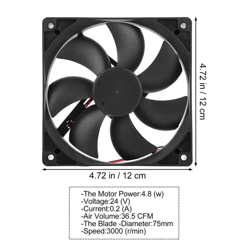 

Home Cooling Fan Chassis Fan Radiator Electric Heater Radiator Humidifier Cooler