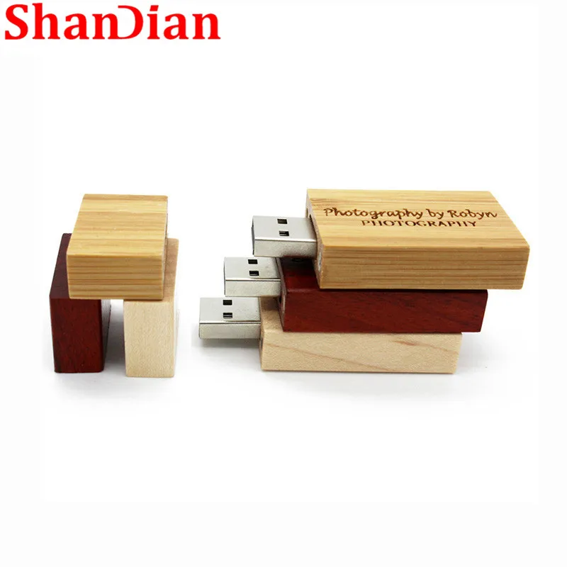 SHANDIAN Spades деревянный фотоальбом Большой овальный usb + коробка флэш-накопитель 8 ГБ