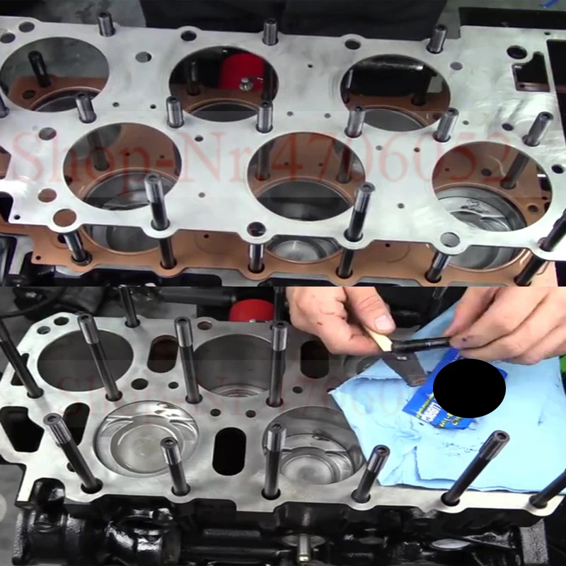 Комплект гвоздиков головки цилиндра для Honda/Acura GSR B18C1 B18C5 B20VTEC LSVTEC 208 4303|Корпус и