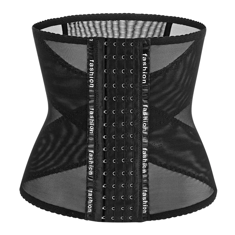 

Ladies belt tight mesh breathable fit sexy solid color postpartum belt waist trainer corset corset belts for women