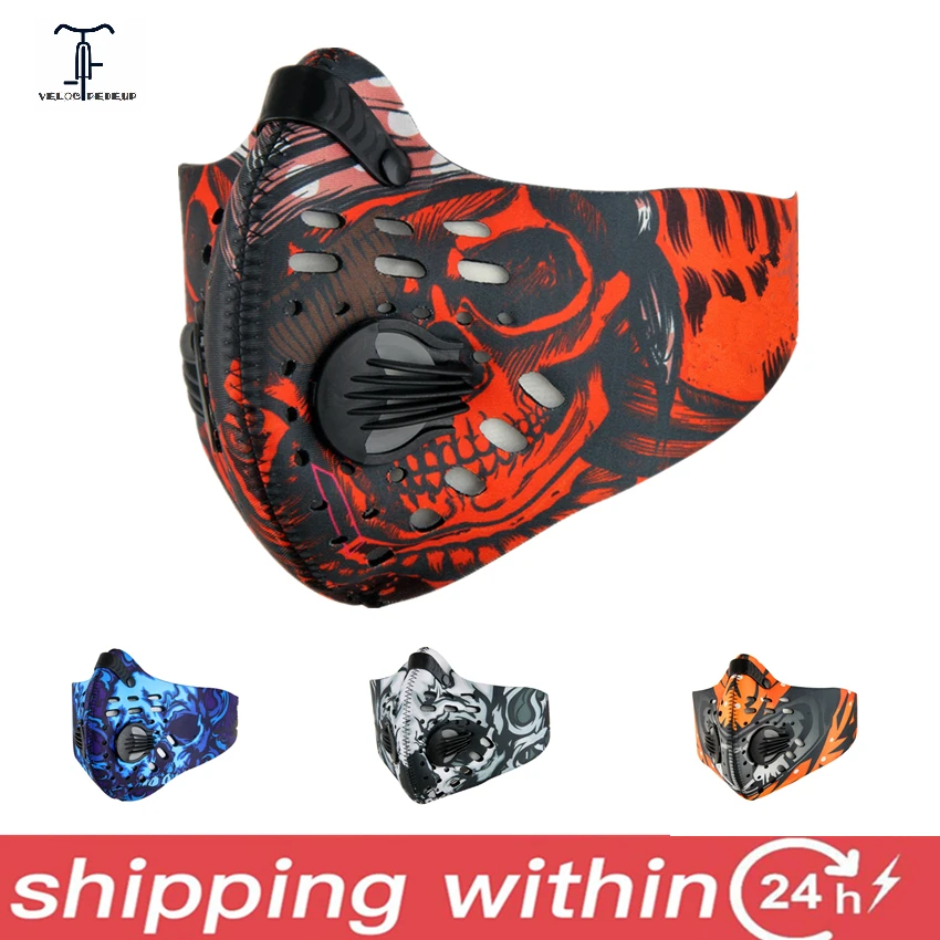 Маска для лица PM 2 5 с защитой от загрязнений спортивные велосипедные маски