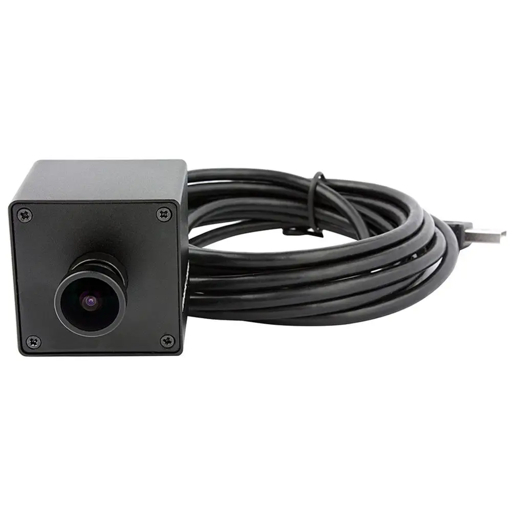 Fisheye 13MP USB Webcam Module Sony IMX214 3840x2880 UVC Wide View Angle Camera with Mini Case | Безопасность и защита