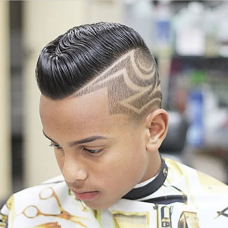 Профессиональная металлическая электрическая машинка для стрижки Kemei